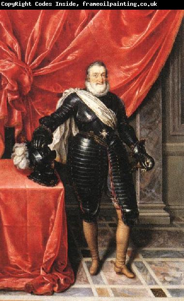 POURBUS, Frans the Younger Henry IV, King of France in Armour F